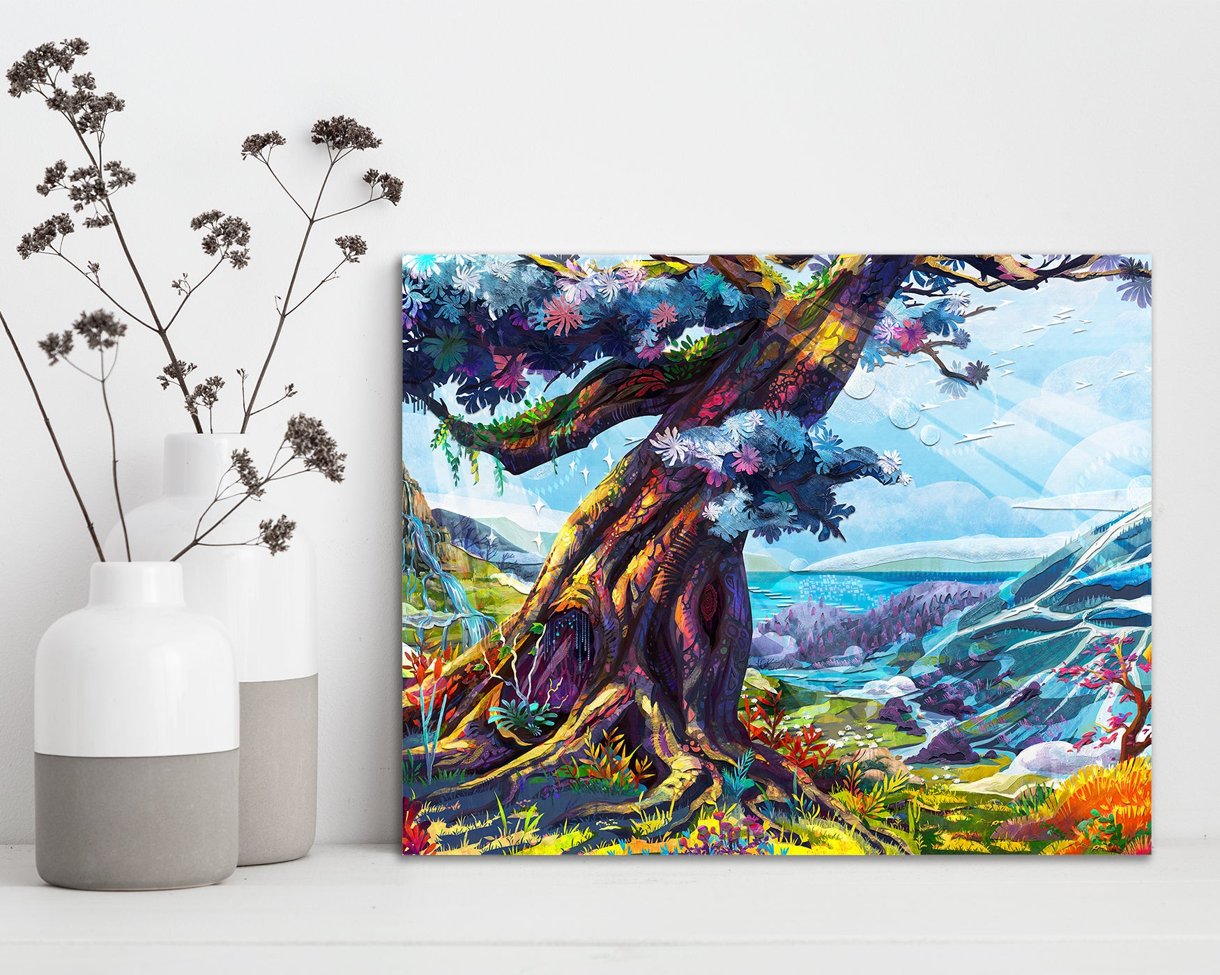 Ancient (Framed Canvas Prints)