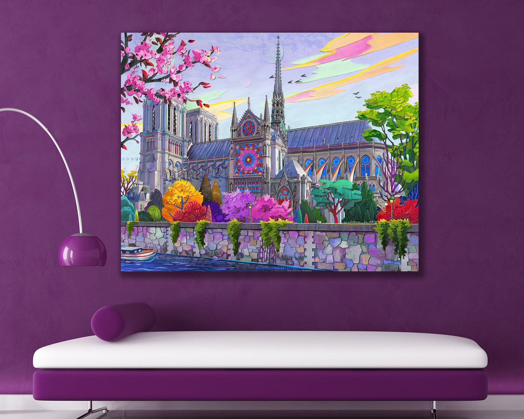 Notre-Dame de Paris (Original Painting)