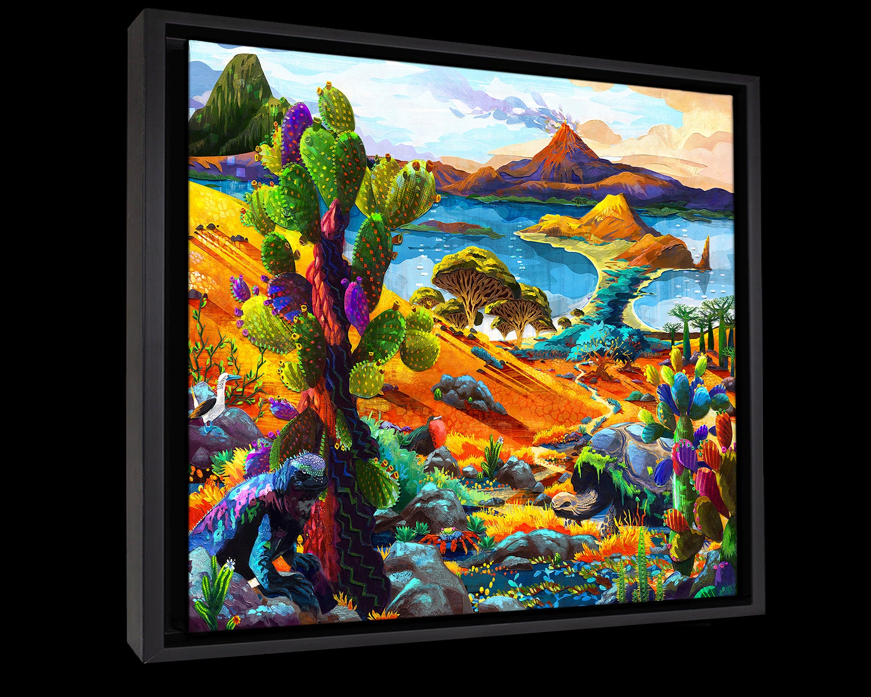 Galapagos (Framed Canvas Prints)