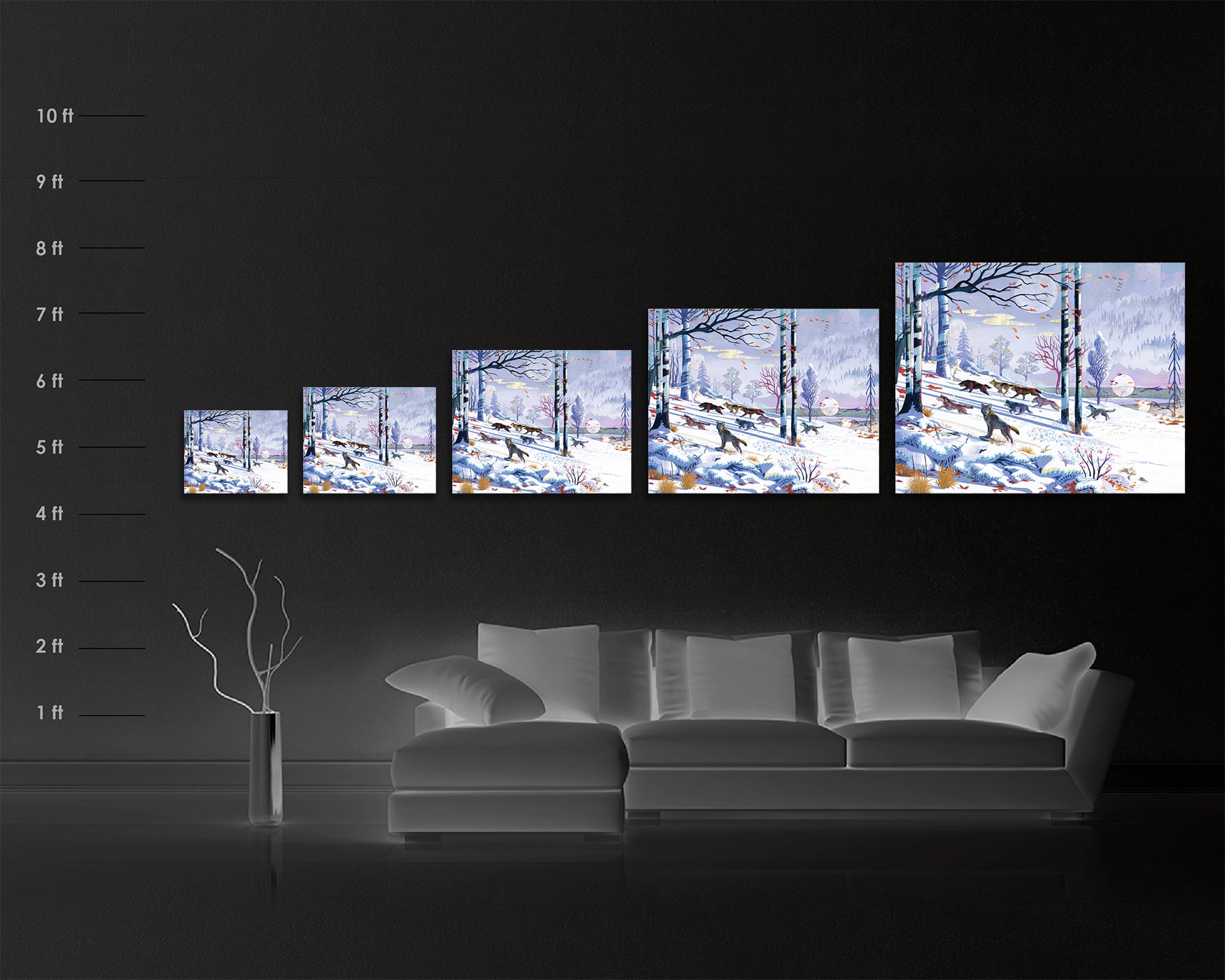 
                  
                    Winter Wolves (Canvas Limited Edition)
                  
                