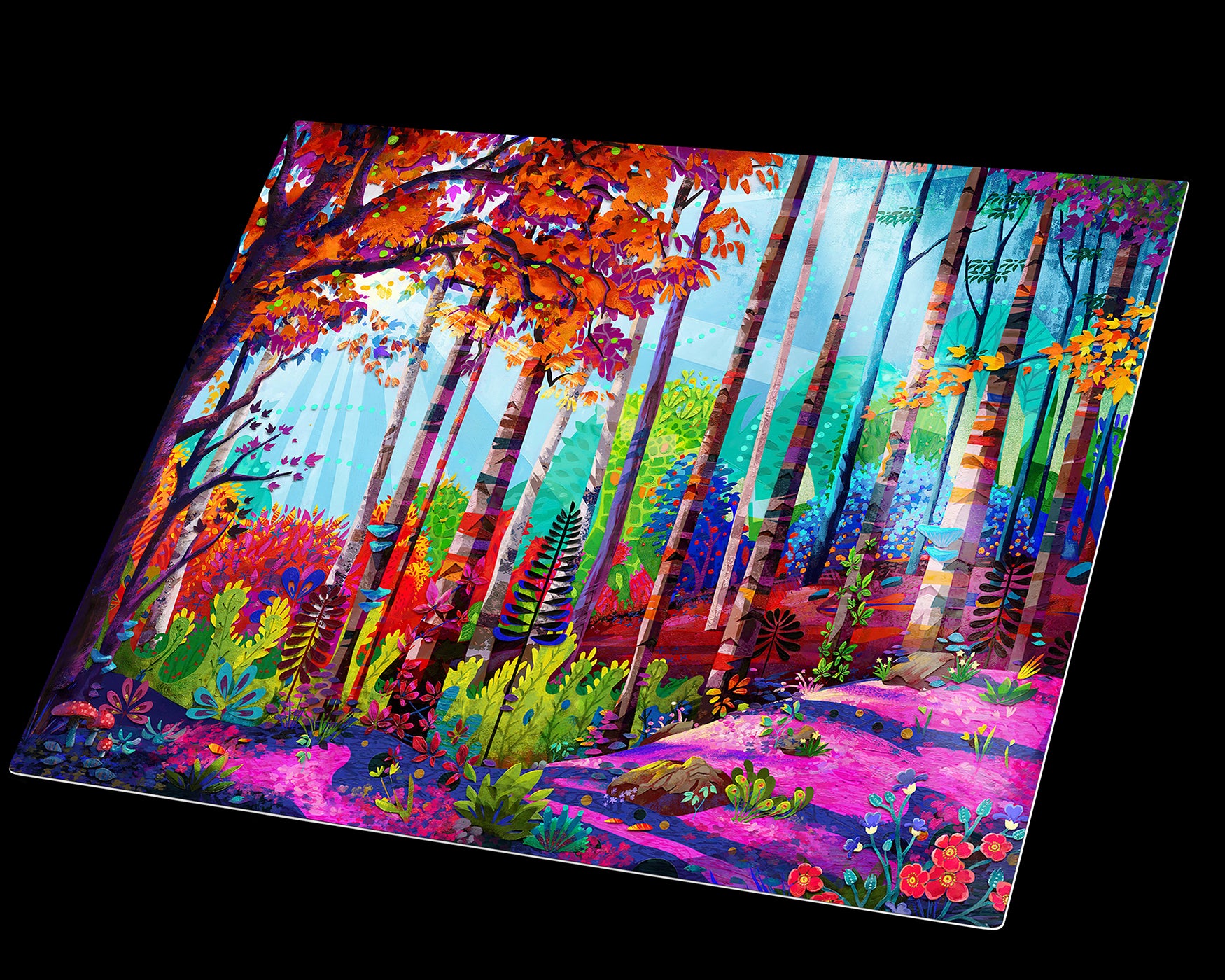 Woodland (Art Print Metal)