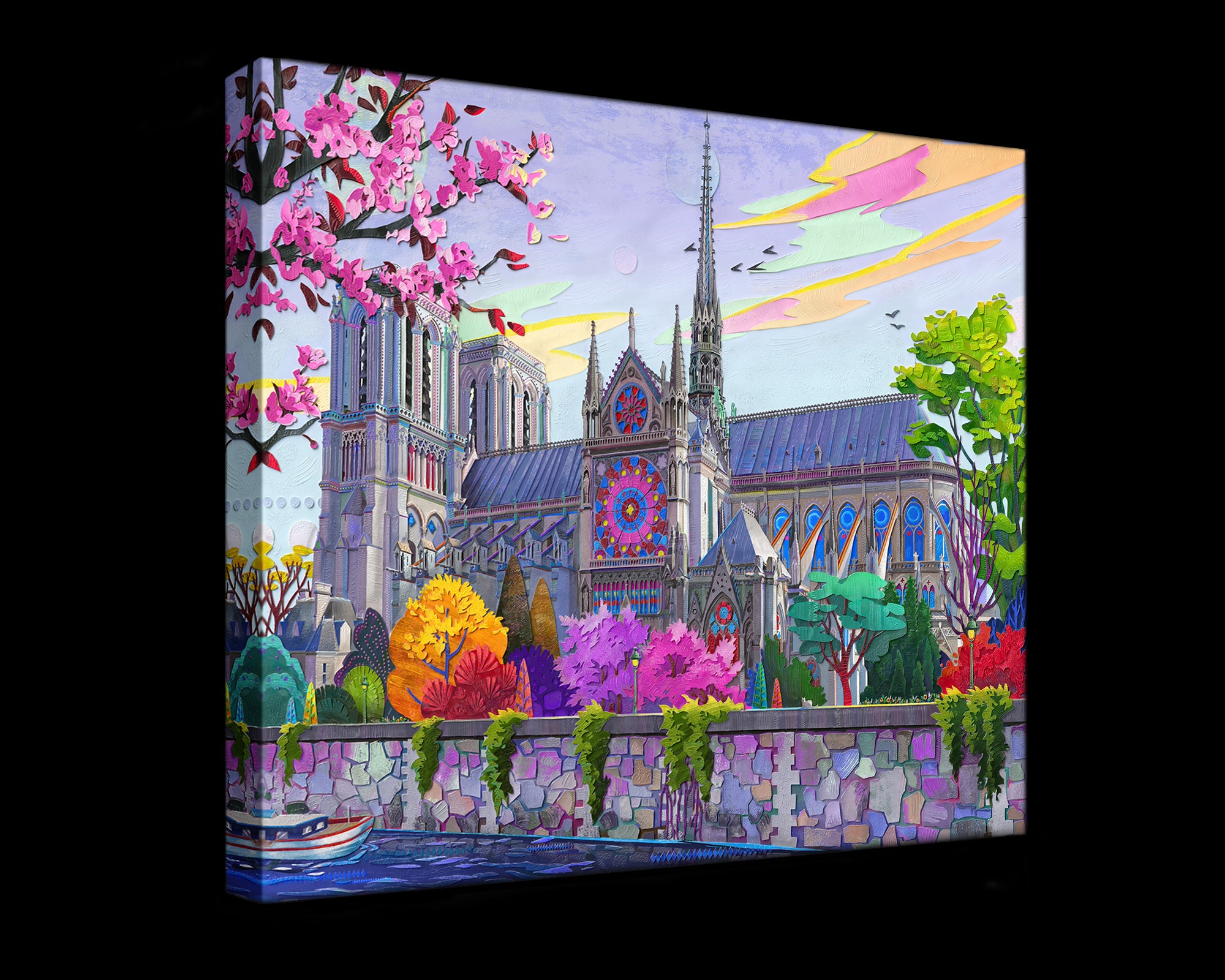 Notre-Dame de Paris (Gallery Wrapped Canvas Prints)